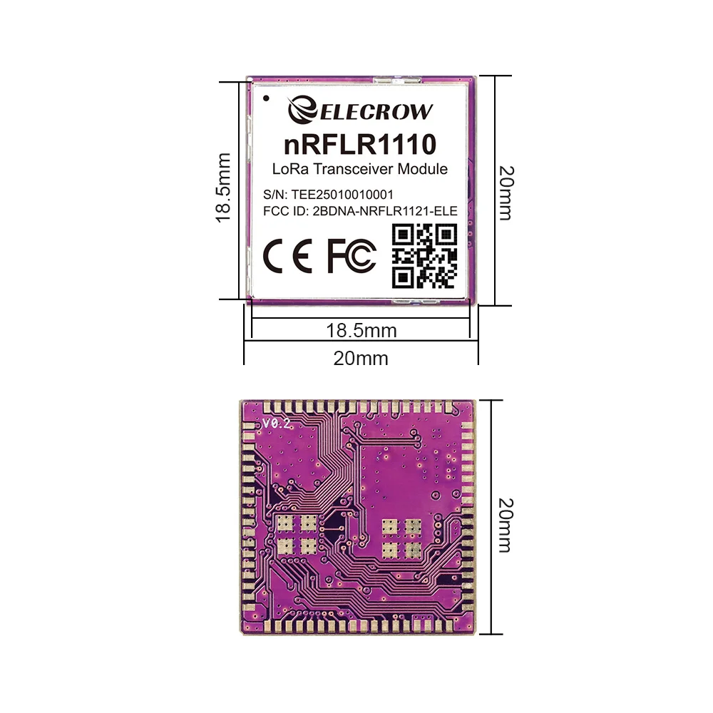 Module - Elecrow nRFLR1110 - Image 3