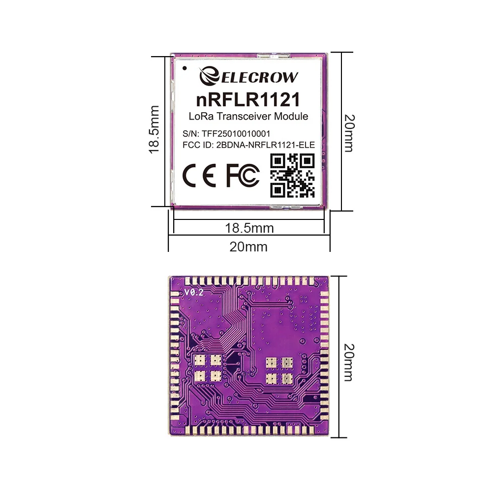 Module - Elecrow nRFLR1121 - Image 3