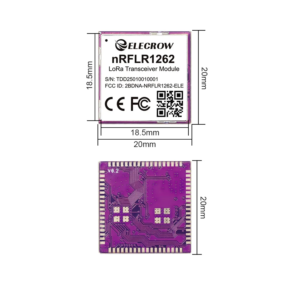 Module - Elecrow nRFLR1262 - Image 3